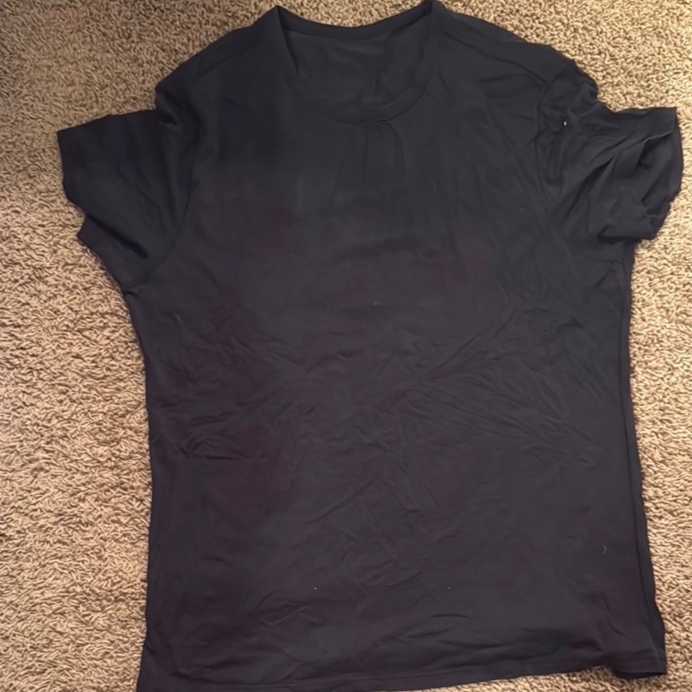 Lululemon Black Short Sleeve Tee